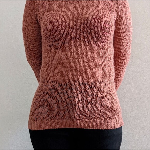 5/$25! Between Me & You Mauve Sweater: Size X-Small - Picture 2 of 6
